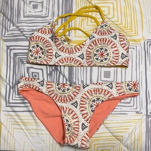 Customized two piece swimsuit